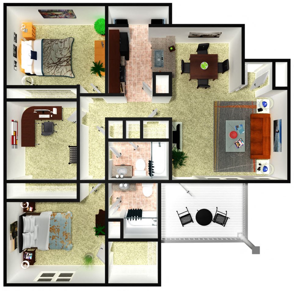 C1 Floor Plan 7